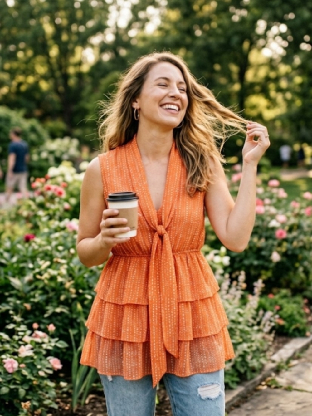 Forever 21 A Summer-Ready Peplum Top with a Hint of Vintage Charm